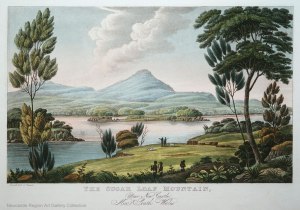 Joseph Lycette, The Sugarloaf Mountain, near Newcastle, New South Wales. (boring)